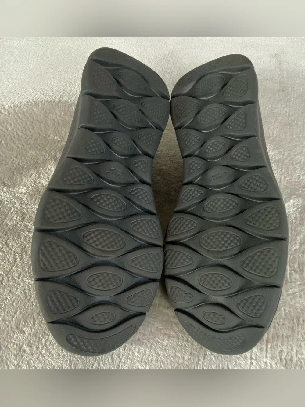 Skechers GoWak Flex No Hands Slip-Ins Loafer Mens Size‎ 12 Black Knit Sneakers